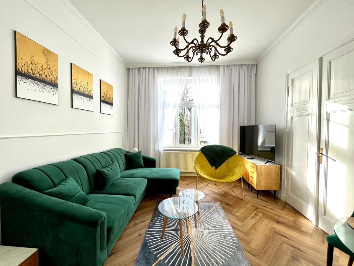 Agapella Apartamenty- Apartament Fiszera 500M From The Beach, Free Parking Zoppot Exterior foto